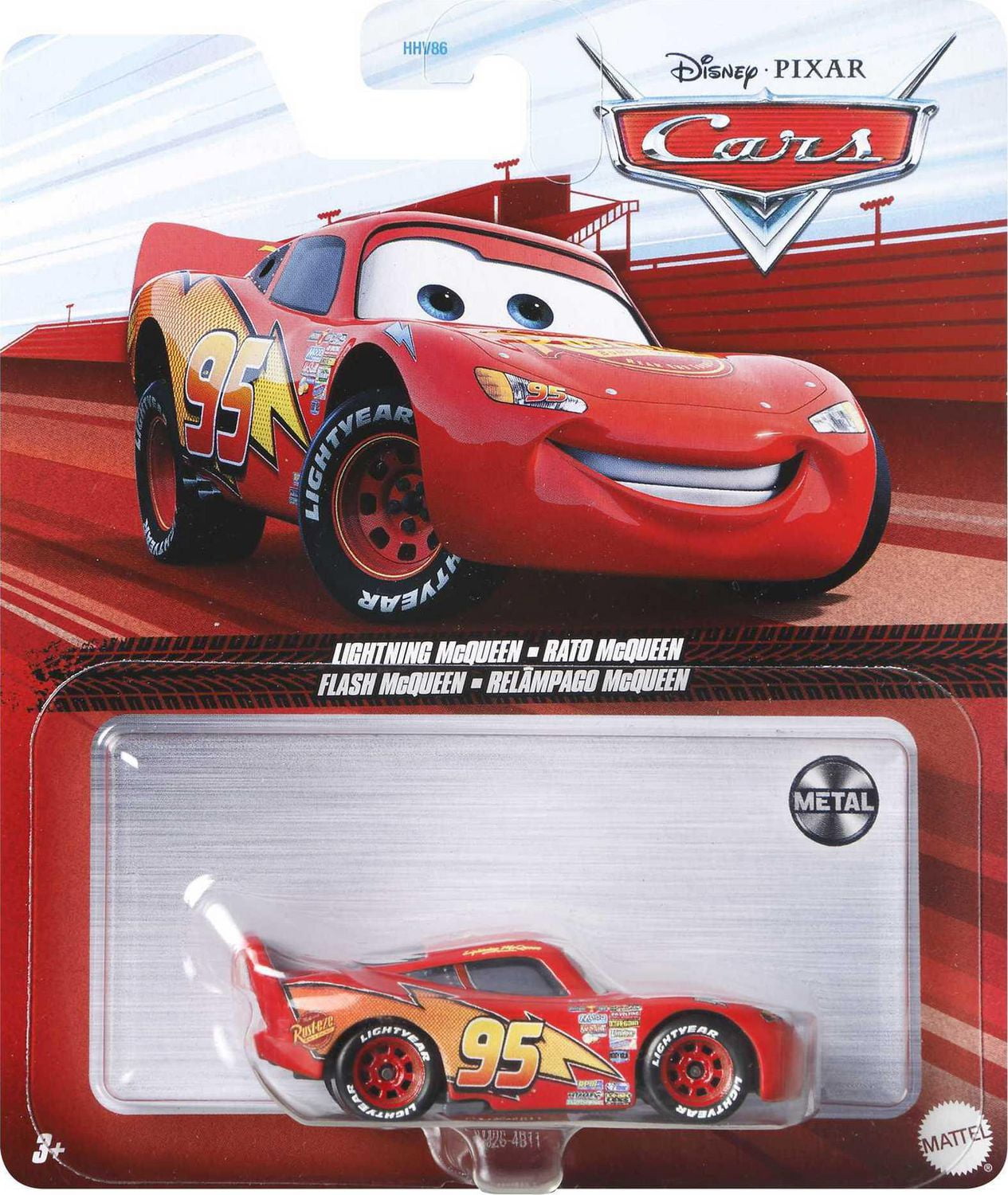 Disney and Pixar Cars Lightning McQueen 1 55 Scale Die Cast Vehicles For Kids Ages 3 Years