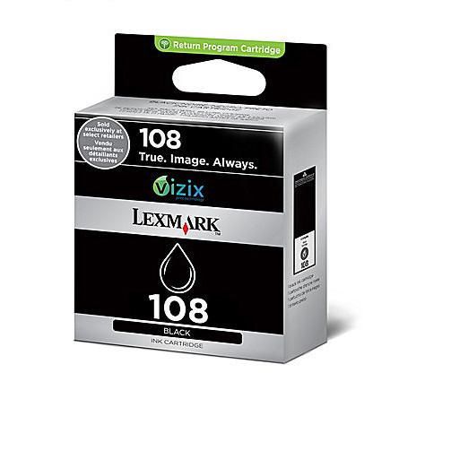 Lexmark 14N0655 #108 Black Return Program Ink Cartridge | Walmart Canada