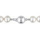 Collier Miabella avec perles d'eau douce cultivées blanches de 8 à 9 mm en argent sterling – image 3 sur 3