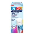 thumbnail image 1 of Icy Hot Extra Strength Pain Relief Cream, Fast-Acting Muscle and Joint Pain Relief from Discomfort Caused by Arthritis, Sprains and Strains, Methyl Salicylate 30%, Menthol 10%, 85g Tube, 1 of 9