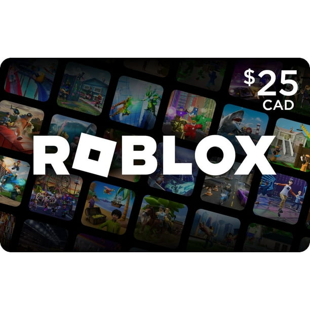 Walmart Canada Gaming on X: Get the @Roblox fan on your list a backpack  full of coal No, seriously. 🎒 When you buy a $25 Roblox card from  Walmart Canada and redeem