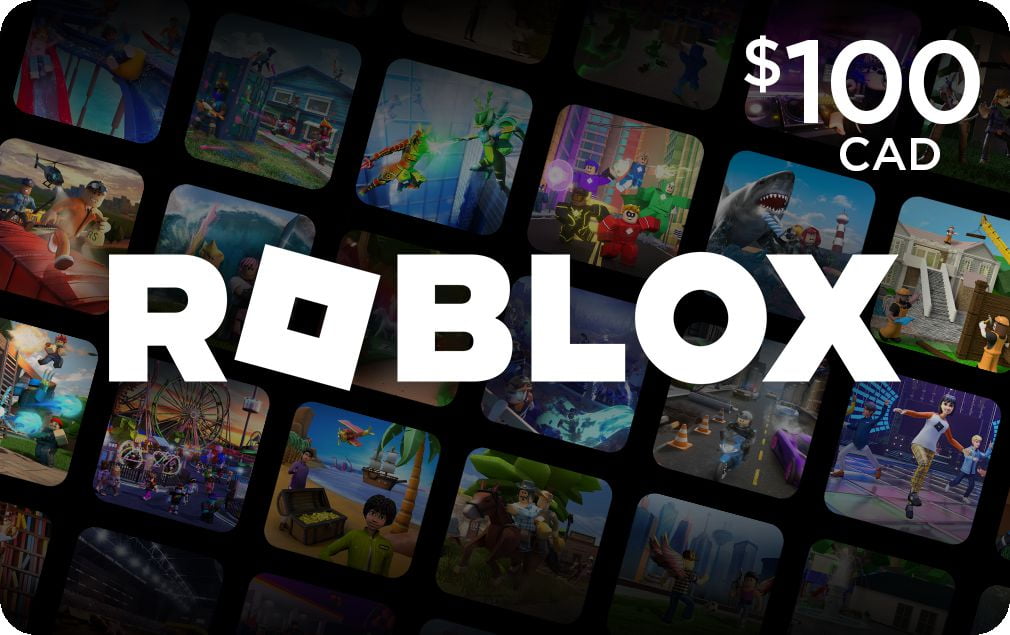 Carte cadeau de jeu de Roblox, Roblox est un jeu vidéo en ligne multijoueur  Photo Stock - Alamy