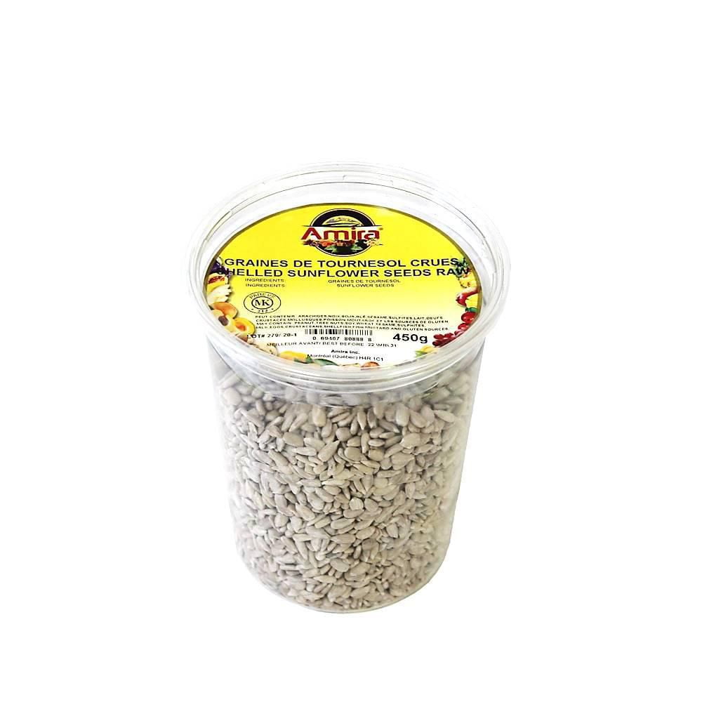 AMIRA SUNFLOWER SEED SHELLED RAW Walmart Canada