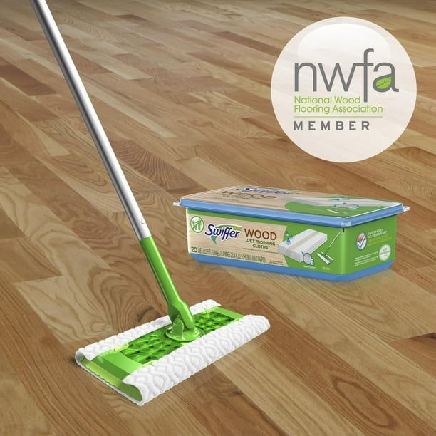 Sweeper linges humidifiés, 12 unités – Swiffer : Nettoyant