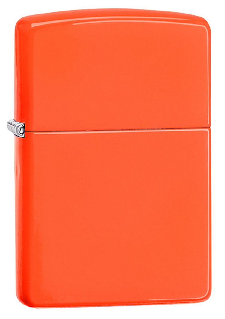 Zippo Neon Orange Classic Windproof Lighter Walmart Canada
