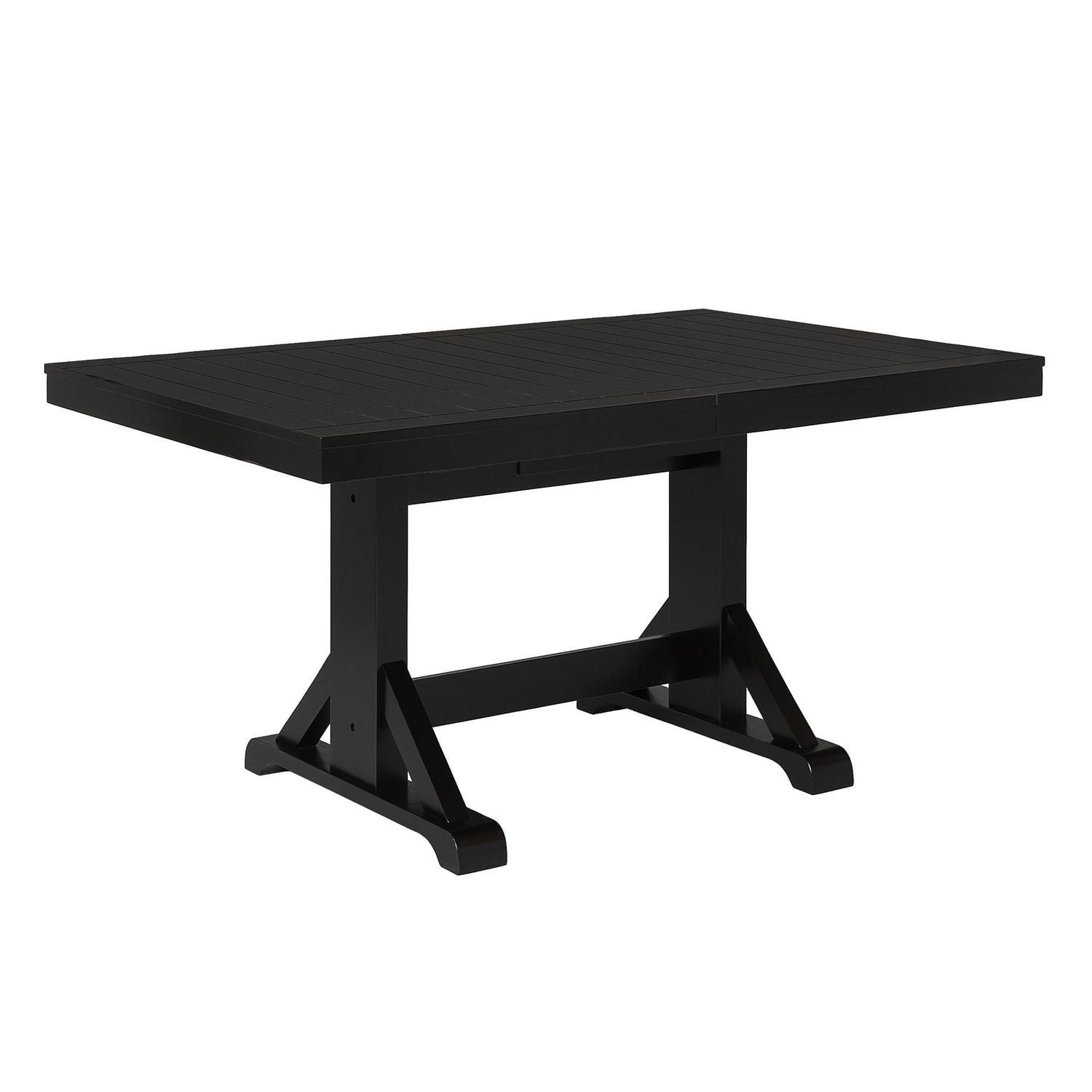 Antique Black Wood Kitchen Dining Table Walmart Canada