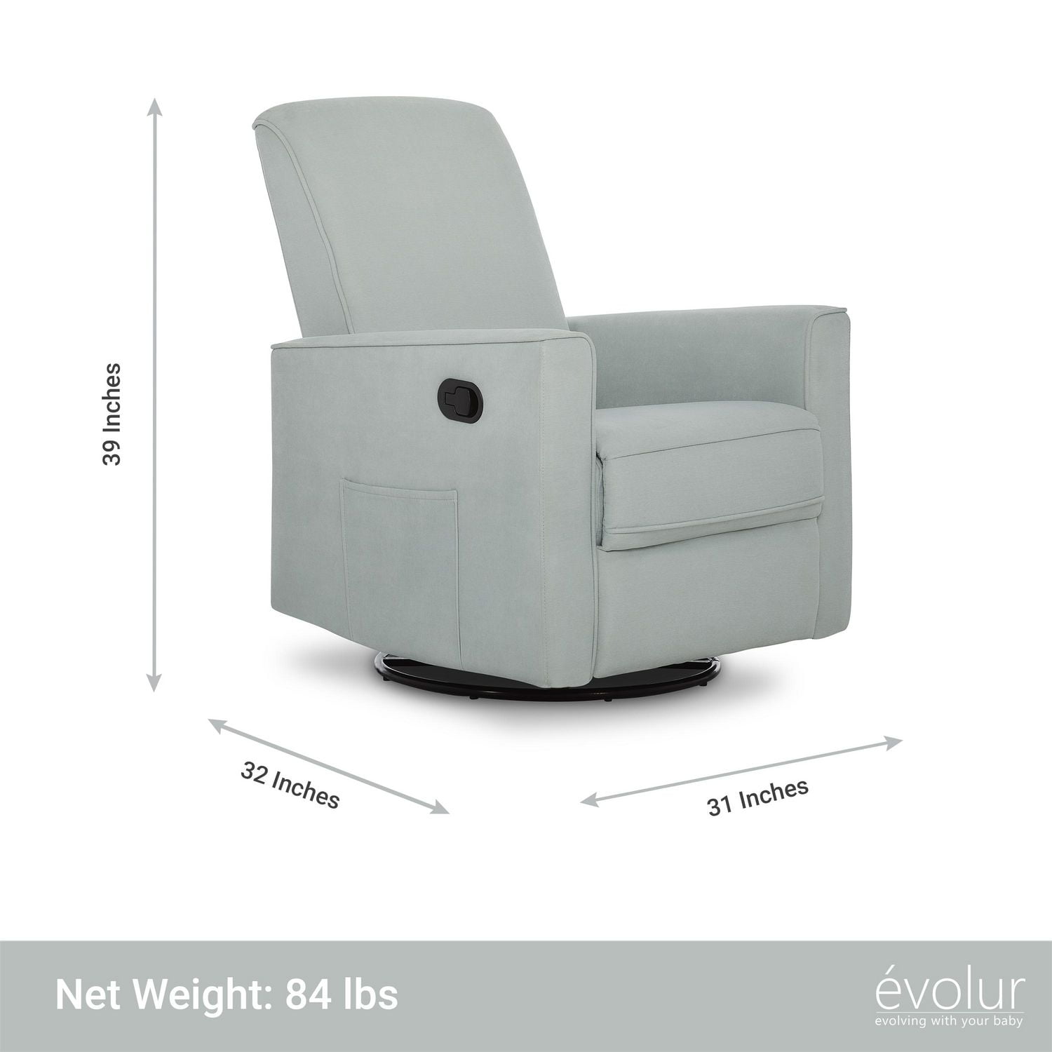 walmart rocker glider recliner