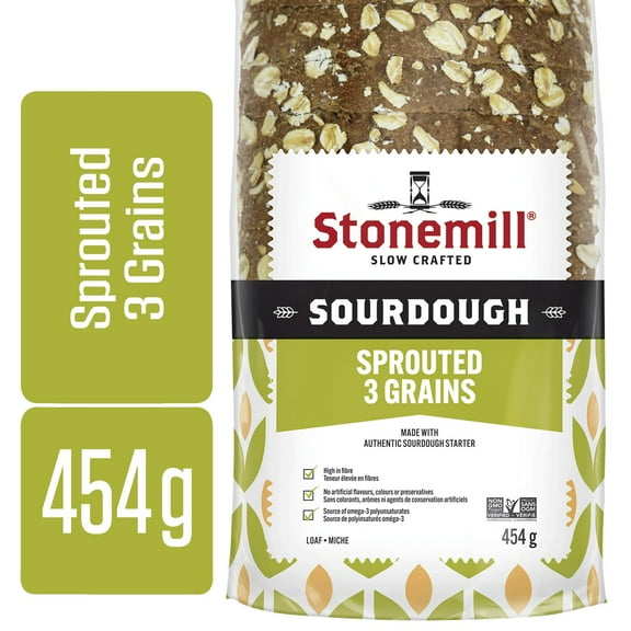 Pain Stonemill aux 3 grains germés