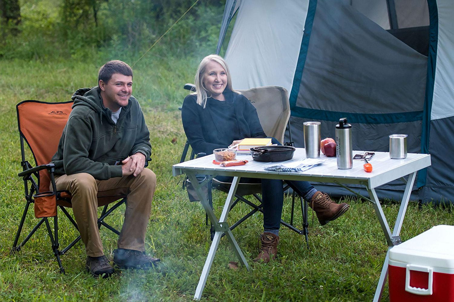 alps mountaineering square dining table