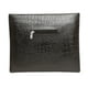 Ashlin Étui universel en enveloppe en cuir pour tablette - noir – image 2 sur 4