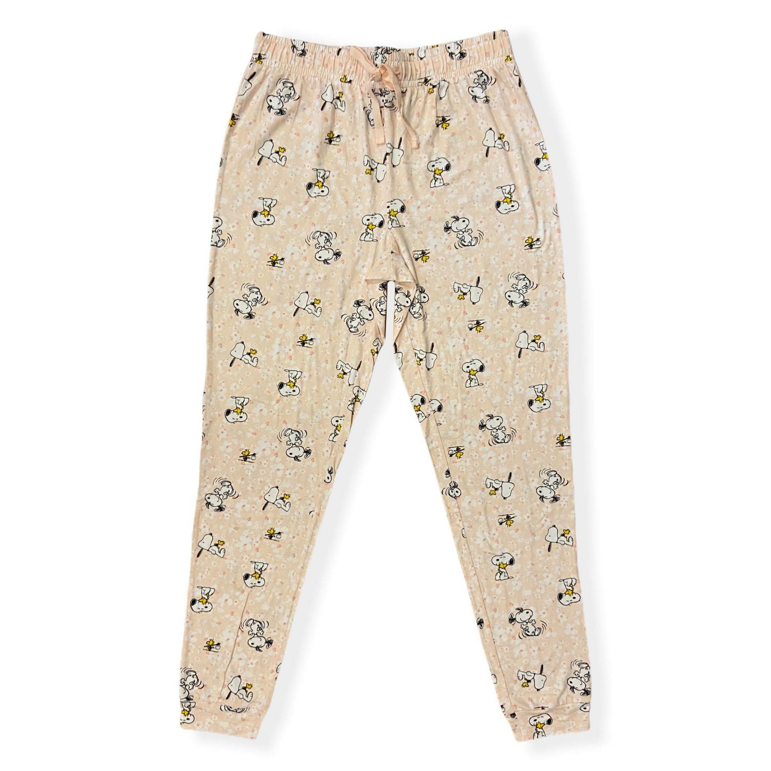 Peanuts Jogger pour femme avec cordon et élastique à la taille