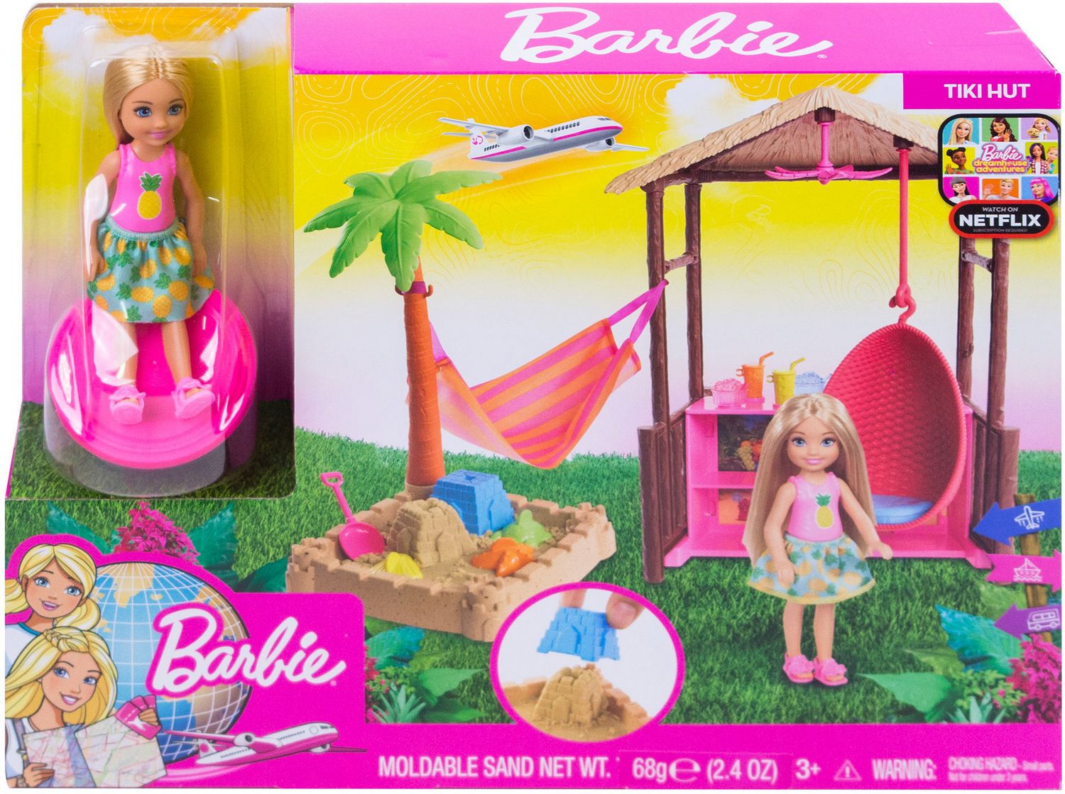 barbie moldable sand