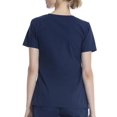 thumbnail image 2 of Scrubstar Women's Core Essentials Stretch Poplin Mock Wrap Scrub Top, 2 of 4