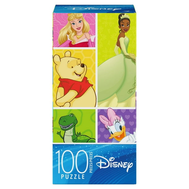 Puzzle 100 pièces Disney, pour les familles et les enfants à partir de 4 ans