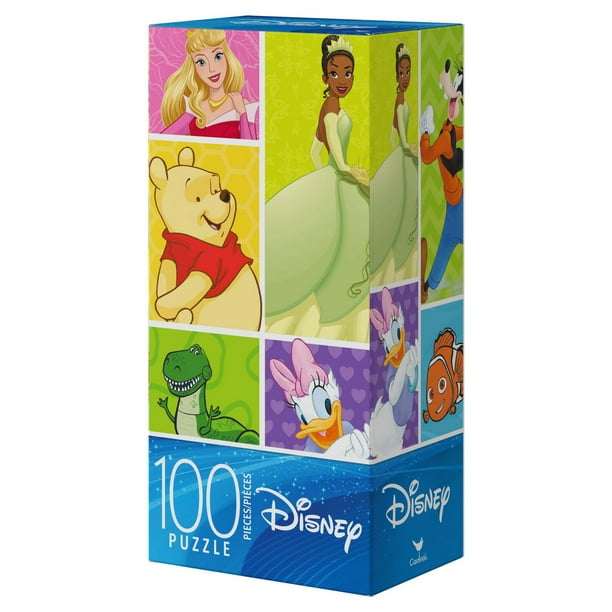 Puzzle 100 pièces Disney, pour les familles et les enfants à partir de 4 ans