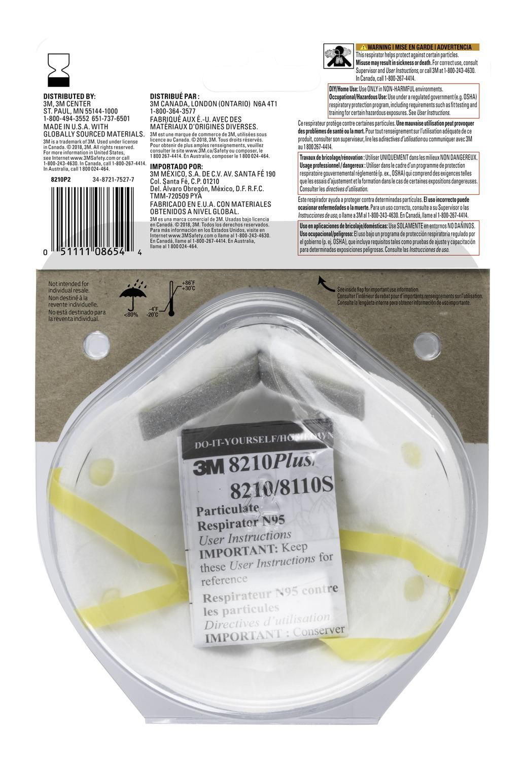 3m n95 particulate performance disposable paint prep respirator 20 pack