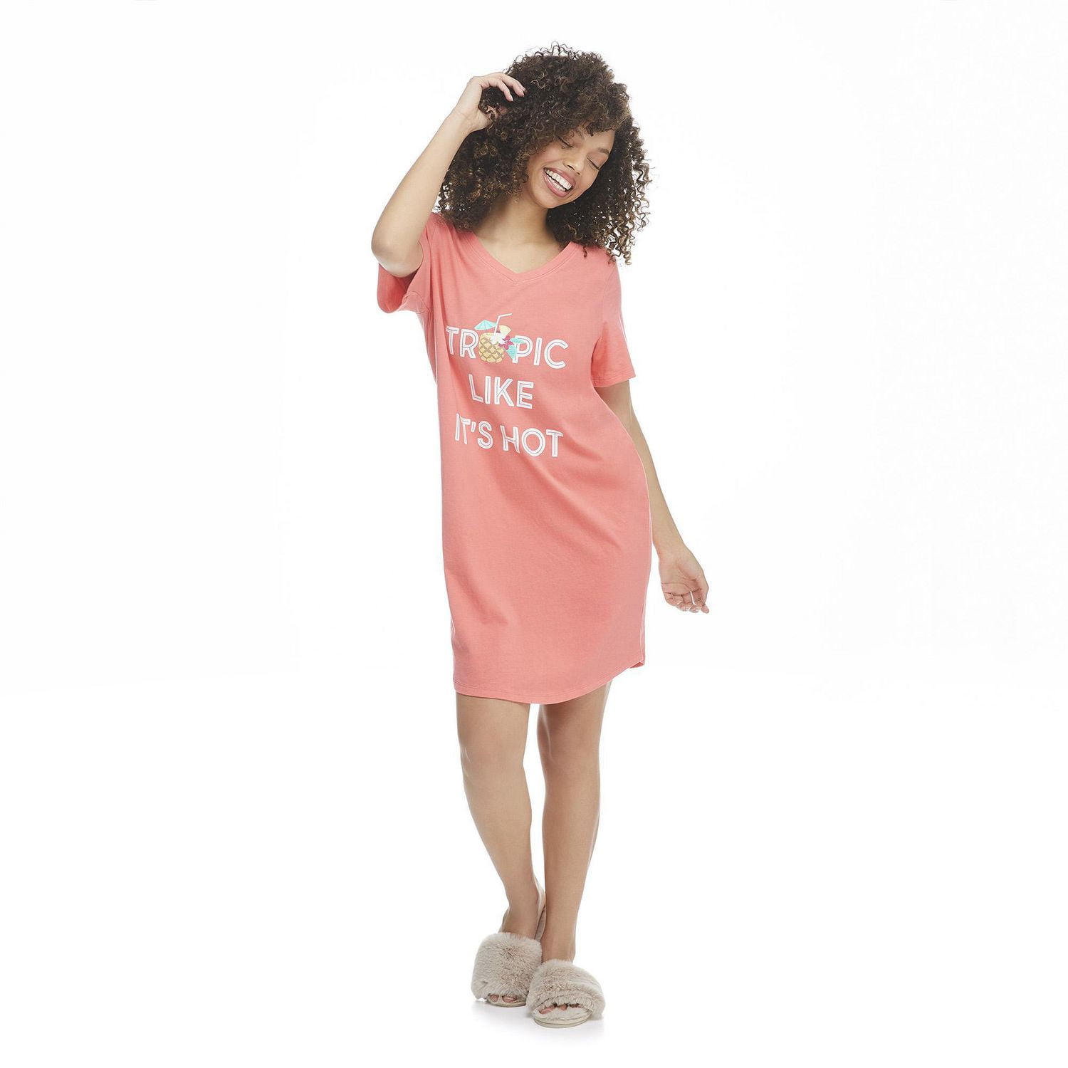 George Women's V-Neckline Nightshirt