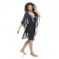 thumbnail image 2 of George Women's Chiffon Pompom Cover-Up, 2 of 6