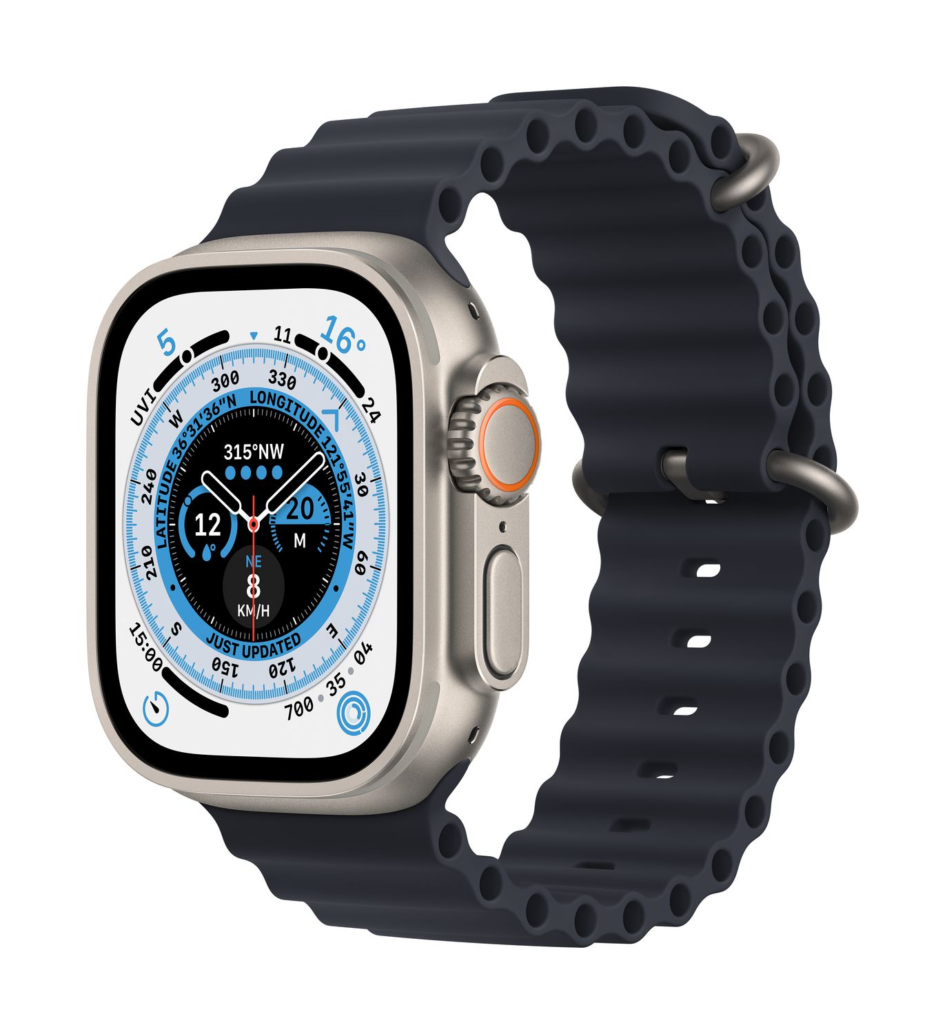 Apple Watch Ultra (GPS + Cellular) 49mm - Midnight Ocean Band