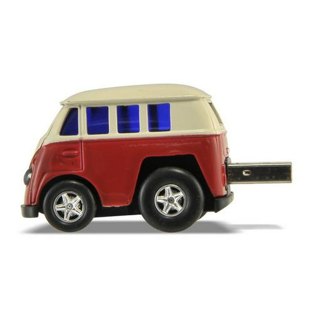 Autodrive - Clé USB Flash Bus Volkswagen, 8 Go Rouge