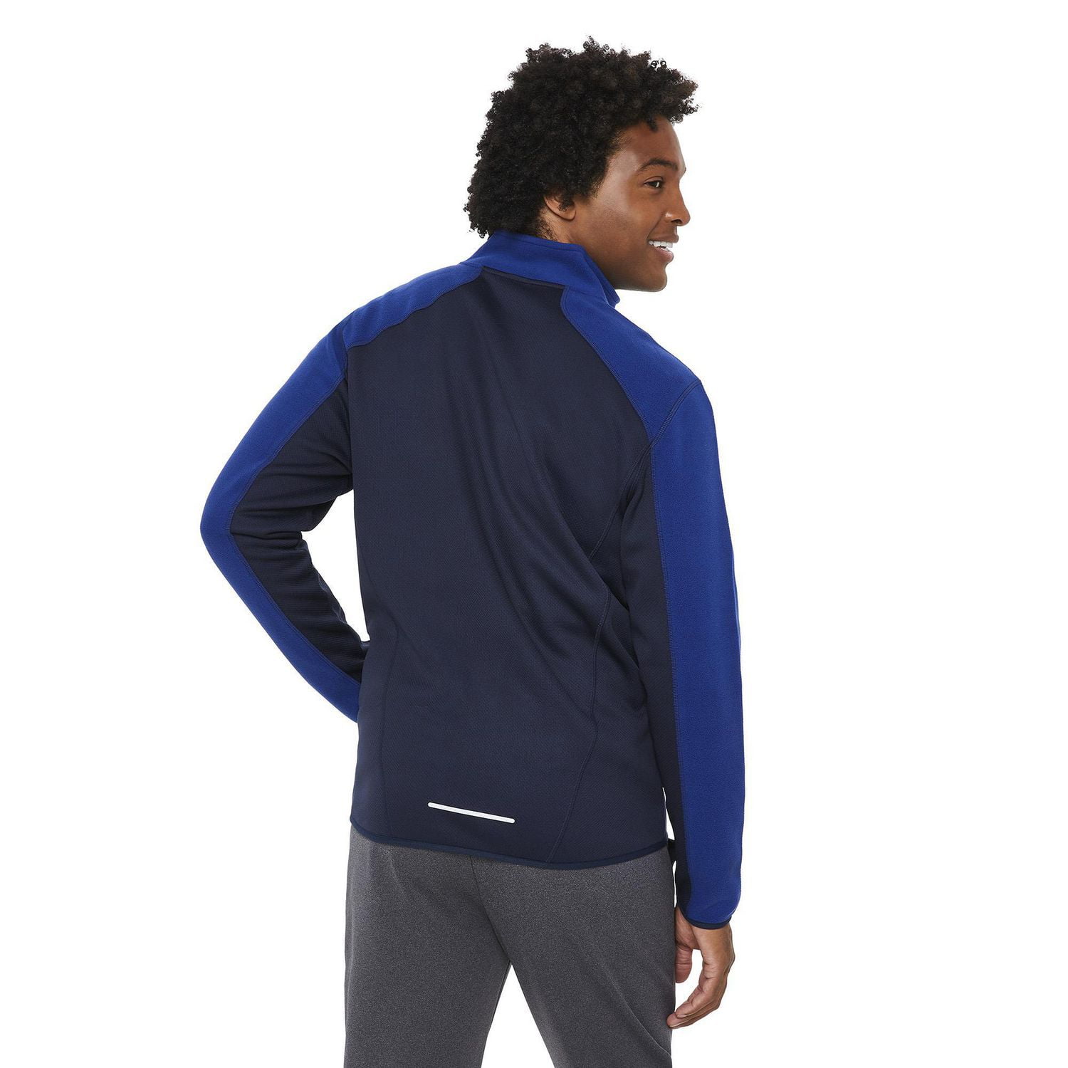 Manteau avec fermeture éclair sur la longueur Athletic Works pour hommes