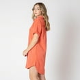 thumbnail image 3 of Devoted Mini robe en denim à manches courtes, 3 of 6