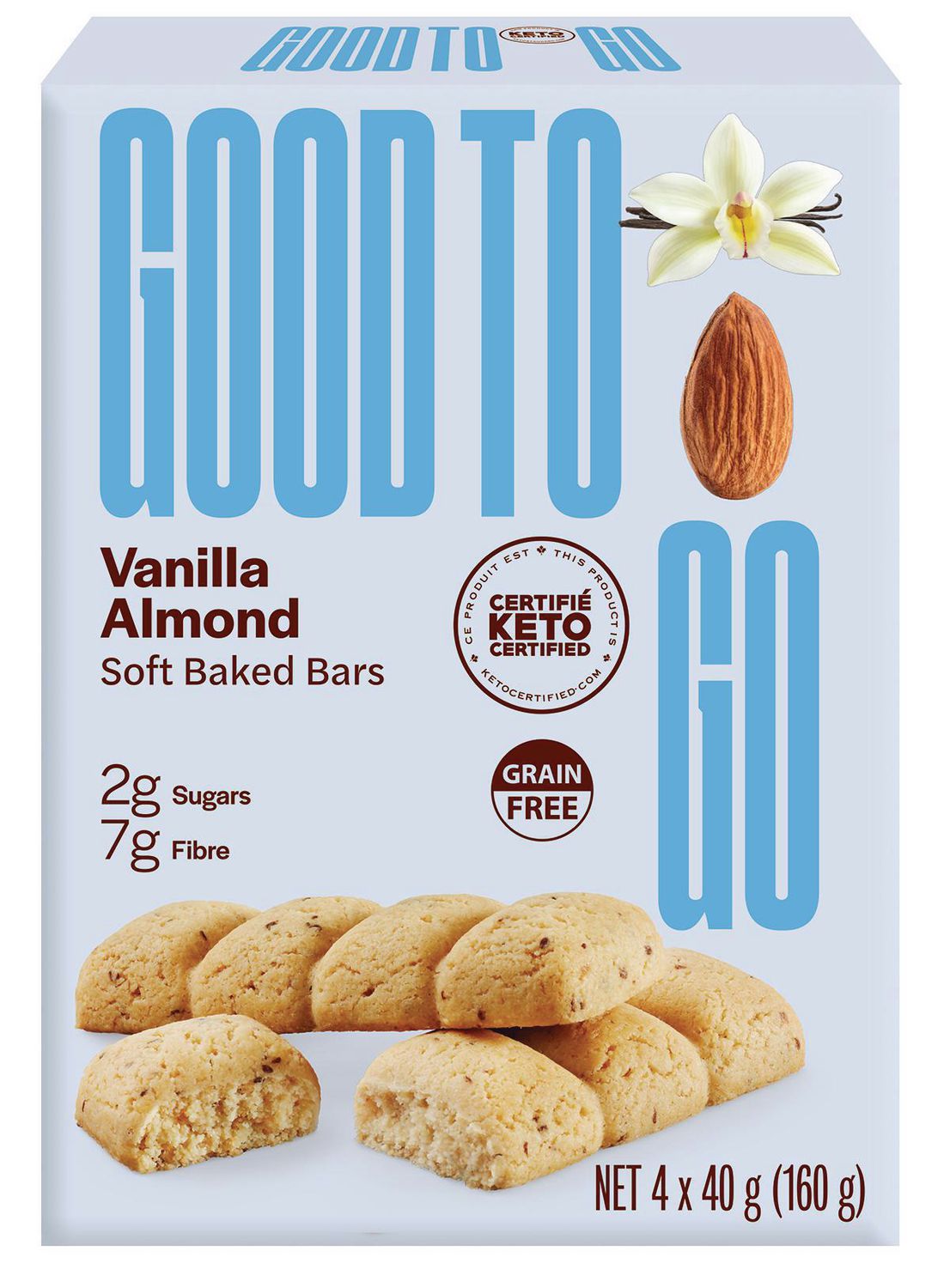 Good To Go Vanilla Almond Soft Baked Bars