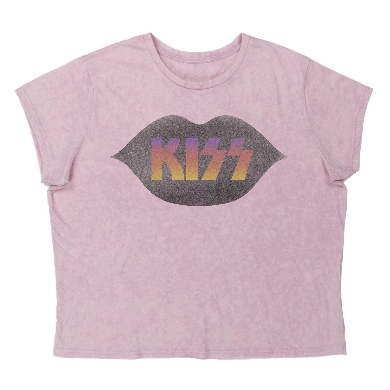 KISS Ladie's crew neck, short sleeve t-shirt