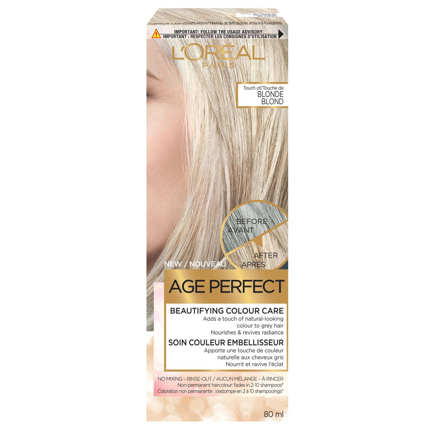 L Oreal Paris Age Perfect Beautifying Colour Care Temporary Hair
