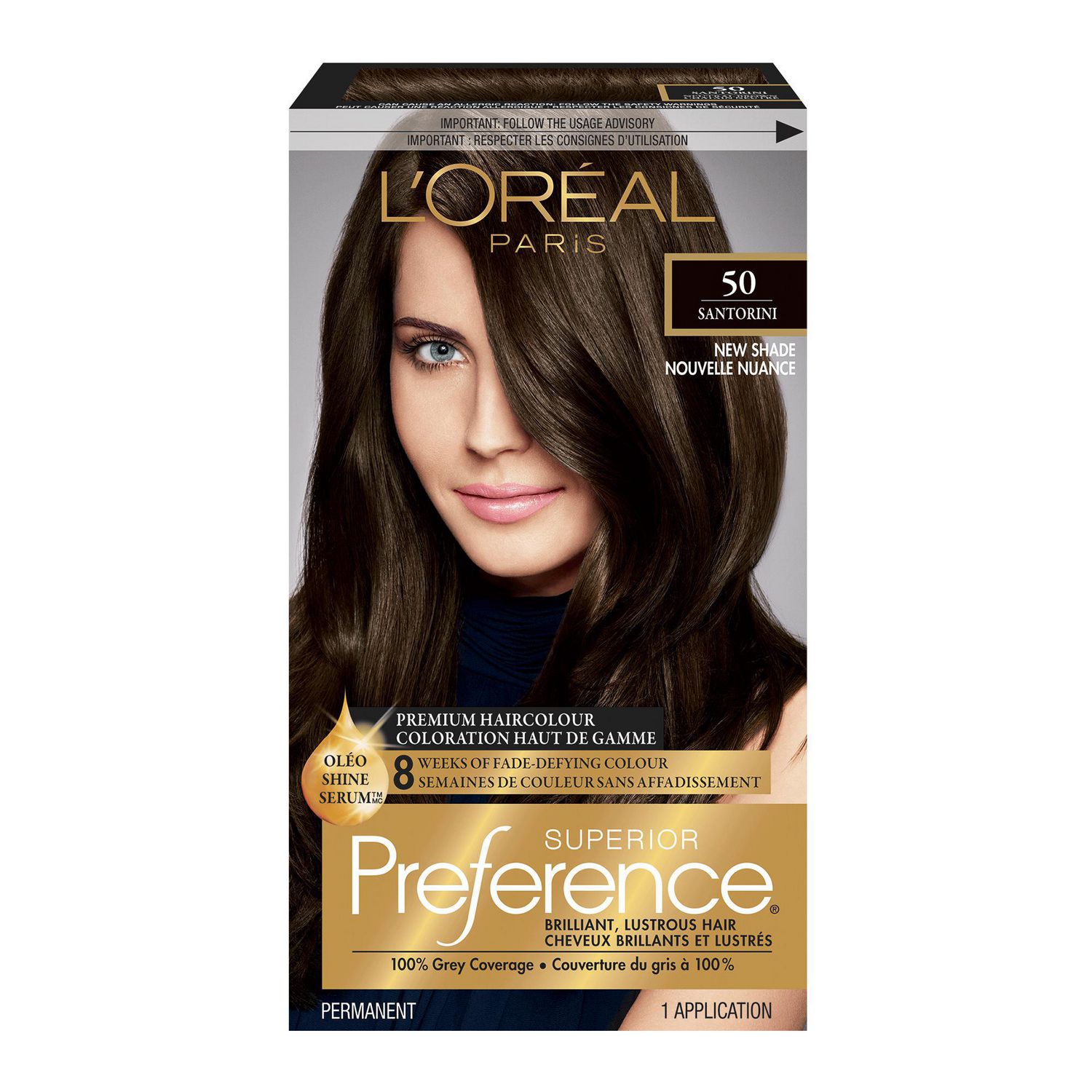 Loreal Hair Color Preference Color Chart