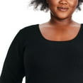 thumbnail image 4 of George Women's Plus Criss-Cross Back Sweater, 4 of 6