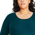 thumbnail image 4 of George Women's Plus Criss-Cross Back Sweater, 4 of 6
