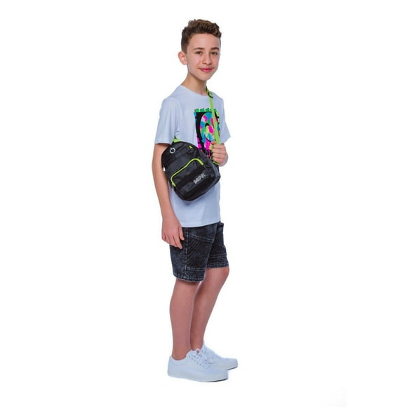 Boys Mini Pop Kids Blue Waves Crossbody Bag