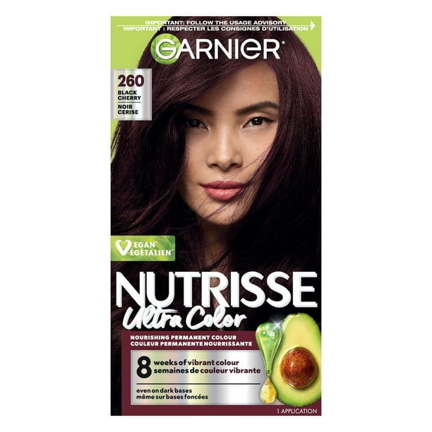 Garnier Nutrisse Ultra Color Permanent Hair Dye, Vibrant Long-Lasting