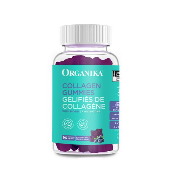 Organika Collagen Gummies 90ct, Make it fun with Organika’s Collagen Gummies