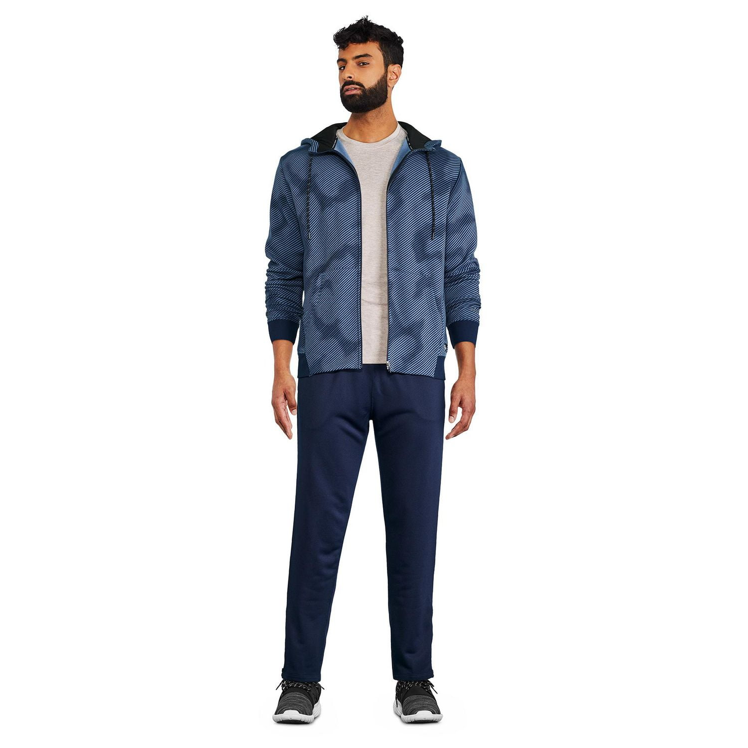 Athletic Works Men's Full-Zip Hoodie