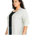 thumbnail image 2 of George Women's Plus Open Front Cardigan, 2 of 6