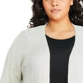 thumbnail image 4 of George Women's Plus Open Front Cardigan, 4 of 6