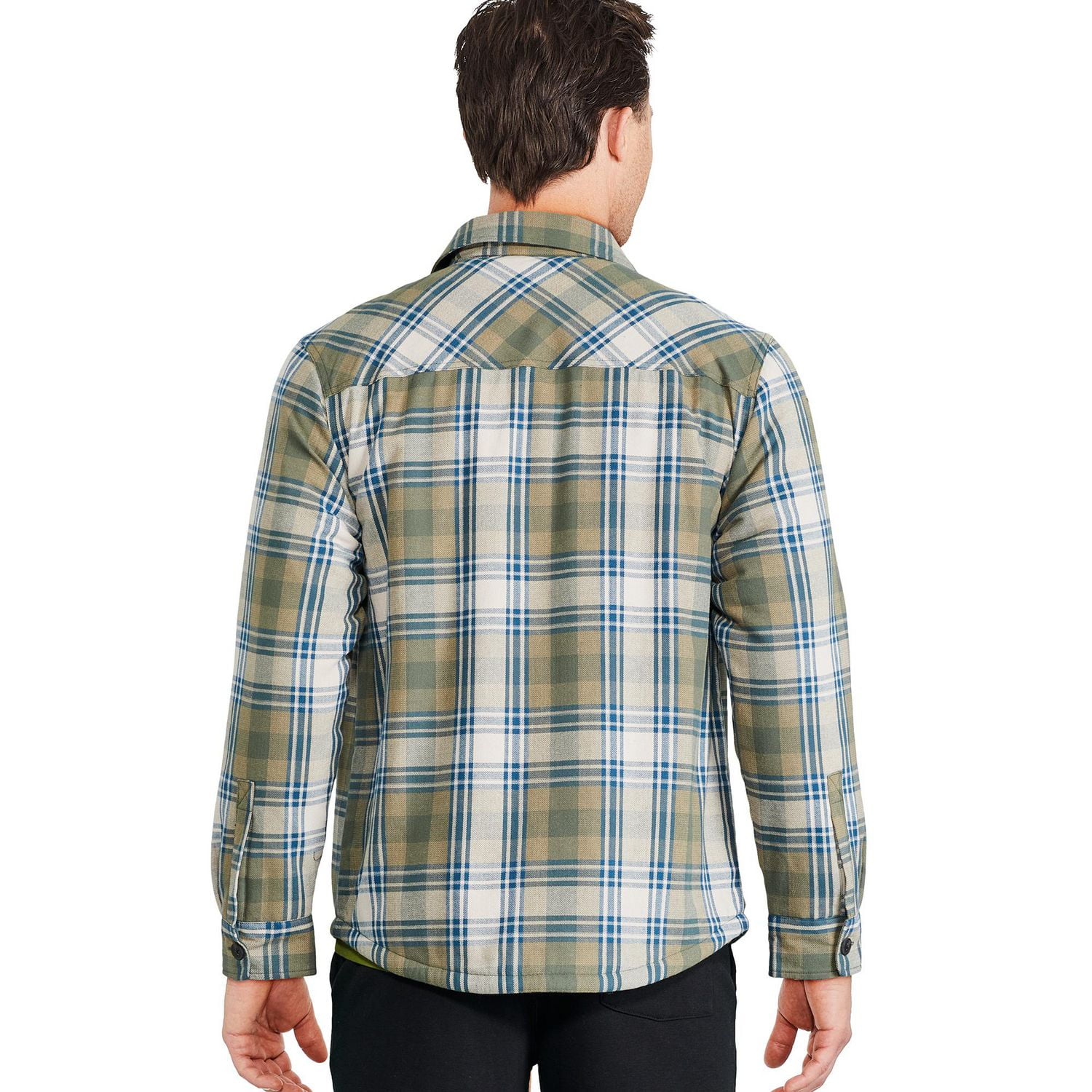 Veste-chemise en flanelle George pour hommes