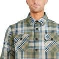 thumbnail image 4 of George Men's Flannel Shacket, 4 of 6
