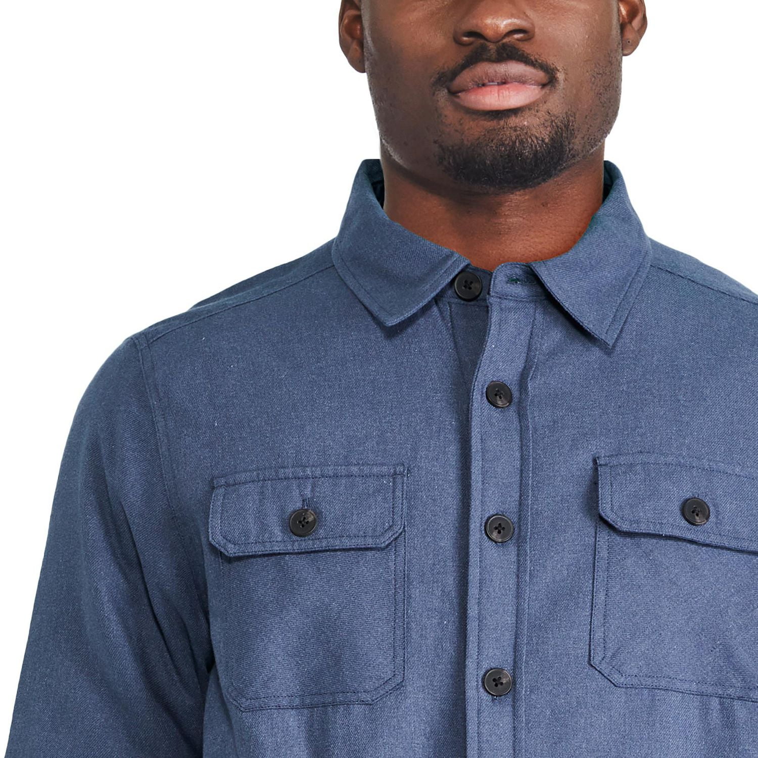 George Men's Flannel Shacket