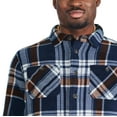 thumbnail image 4 of George Men's Fleece Shacket, 4 of 6