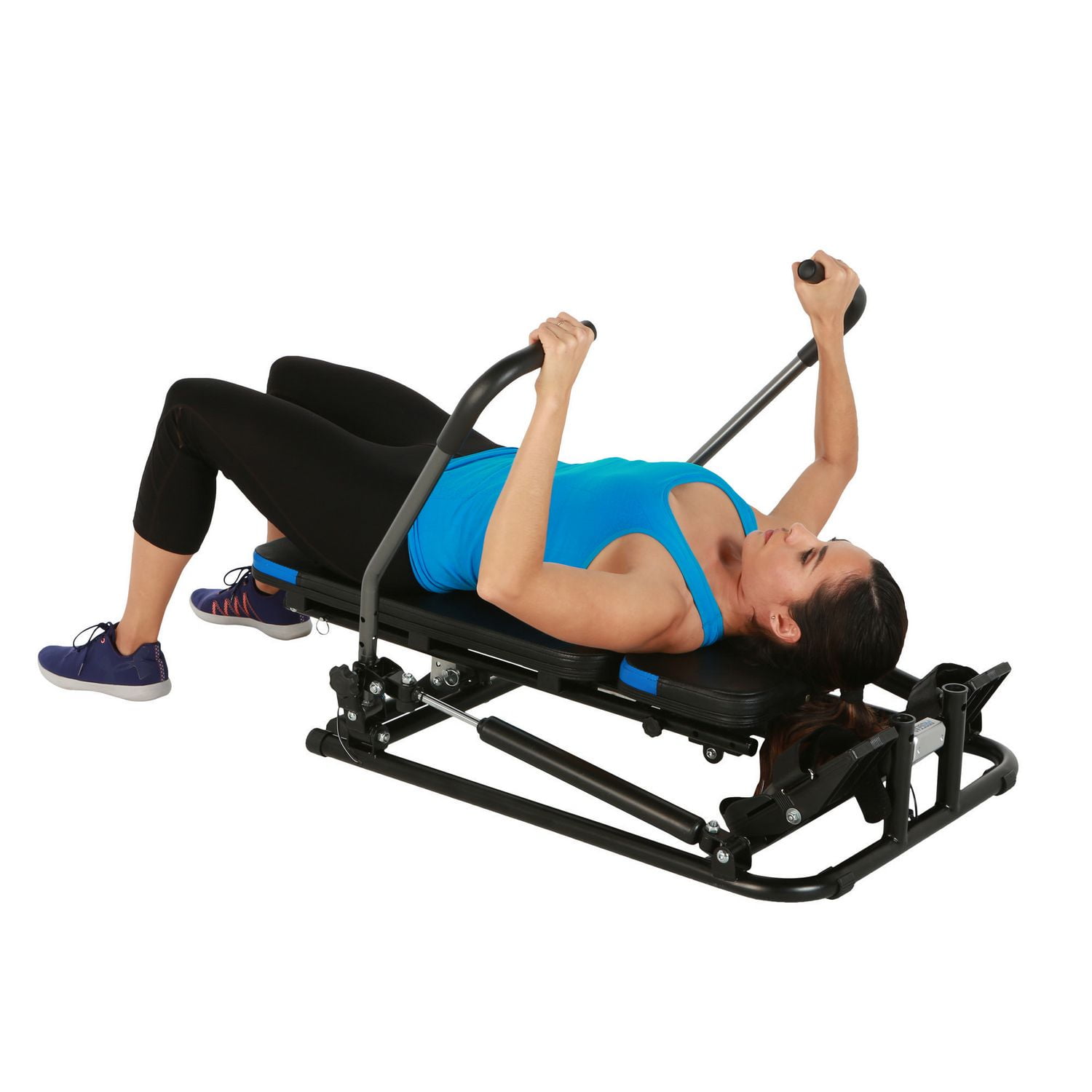 progear 750 rower with additional multi exercise workout
