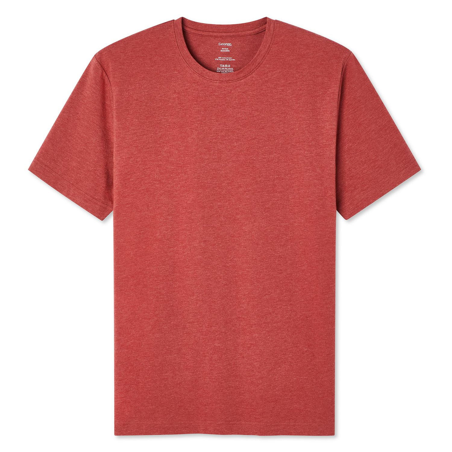 T-shirt extensible à encolure ras du cou George pour hommes