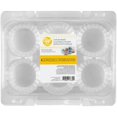 thumbnail image 1 of Wilton 6-Cavity Clear Disposable Cupcake Boxes, 4-Count, 1 of 3