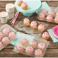 thumbnail image 2 of Wilton 6-Cavity Clear Disposable Cupcake Boxes, 4-Count, 2 of 3