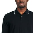 thumbnail image 4 of Polo à manches longues George pour hommes, 4 of 6