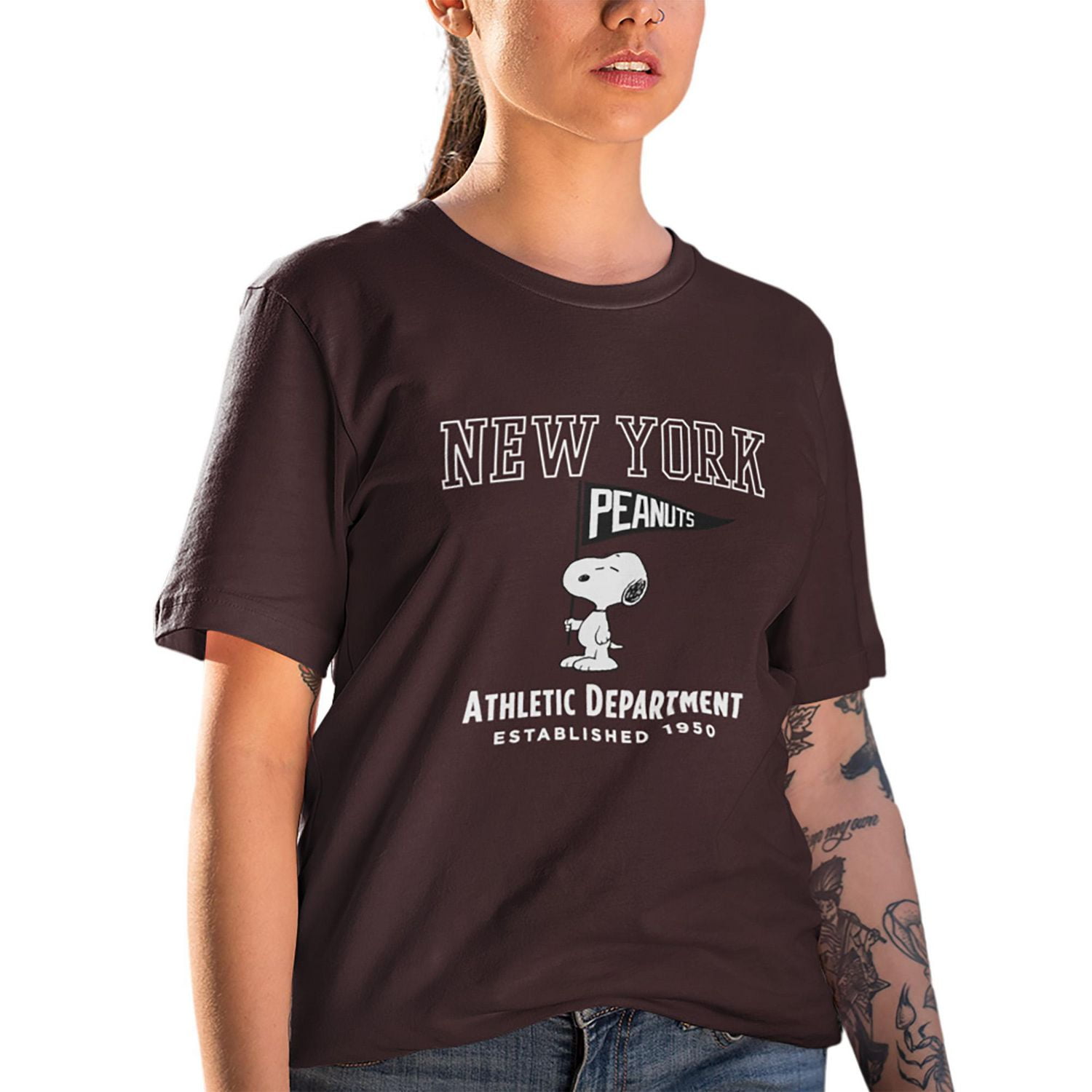 Peanuts Ladie's short sleeve tee shirt