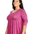 thumbnail image 2 of George Women's Plus Hacci Dress, 2 of 6