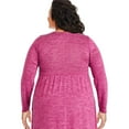 thumbnail image 3 of George Women's Plus Hacci Dress, 3 of 6